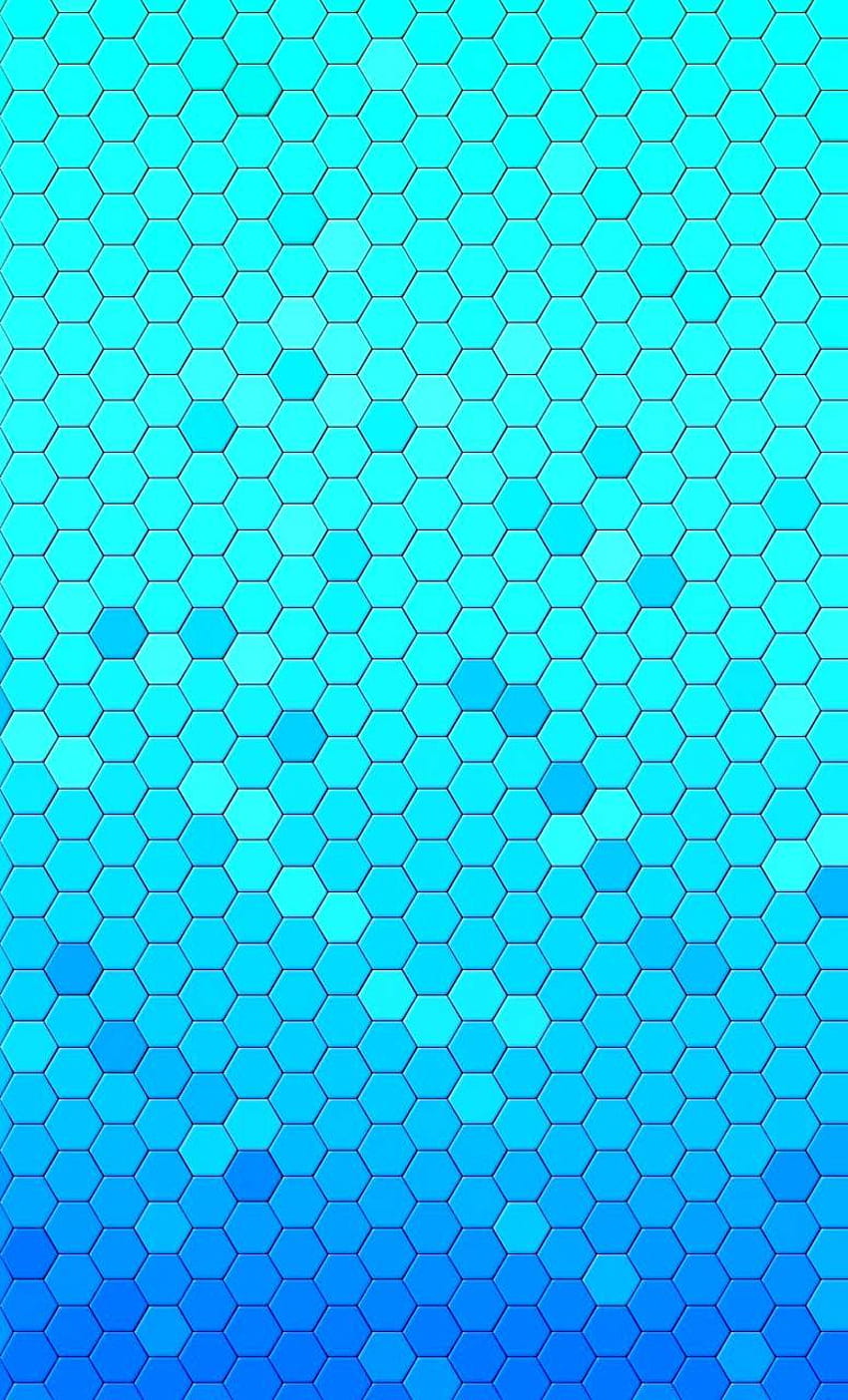 Blue Honeycomb HD phone wallpaper