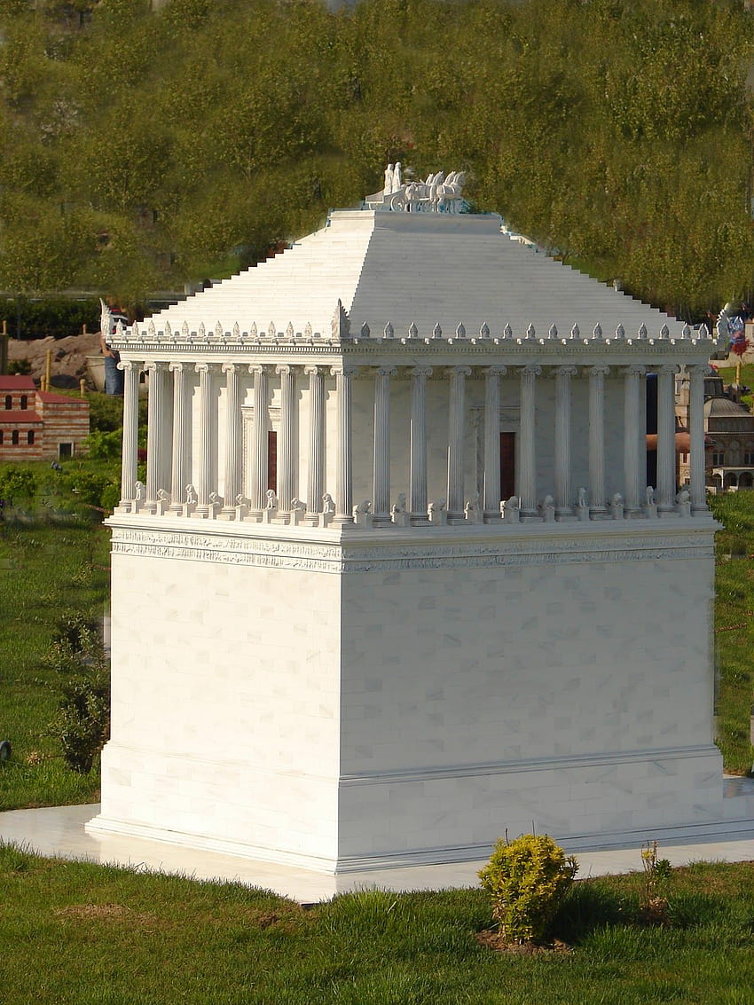 Landschaft: Das Mausoleum von Halikarnassos HD-Handy-Hintergrundbild