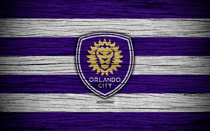 Orlando City, , MLS, wooden texture HD wallpaper