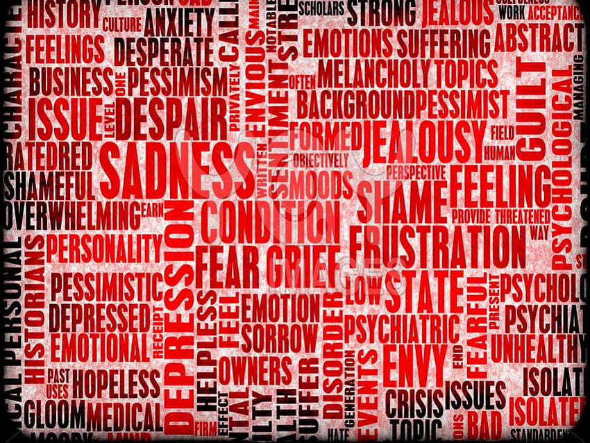 Negative emotions, poster, negative, abstract, emotions HD wallpaper