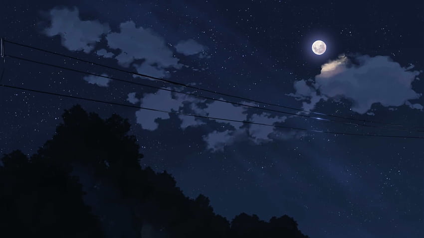 30 ++ Anime Sky Night - Top de anime, Estética Anime Sky fondo de pantalla