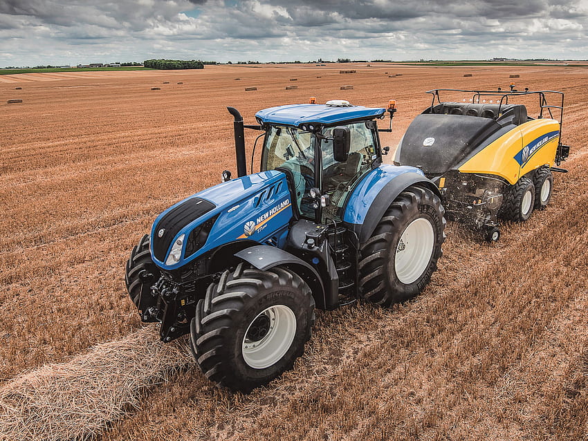 New Holland T7 Tractor HD wallpaper
