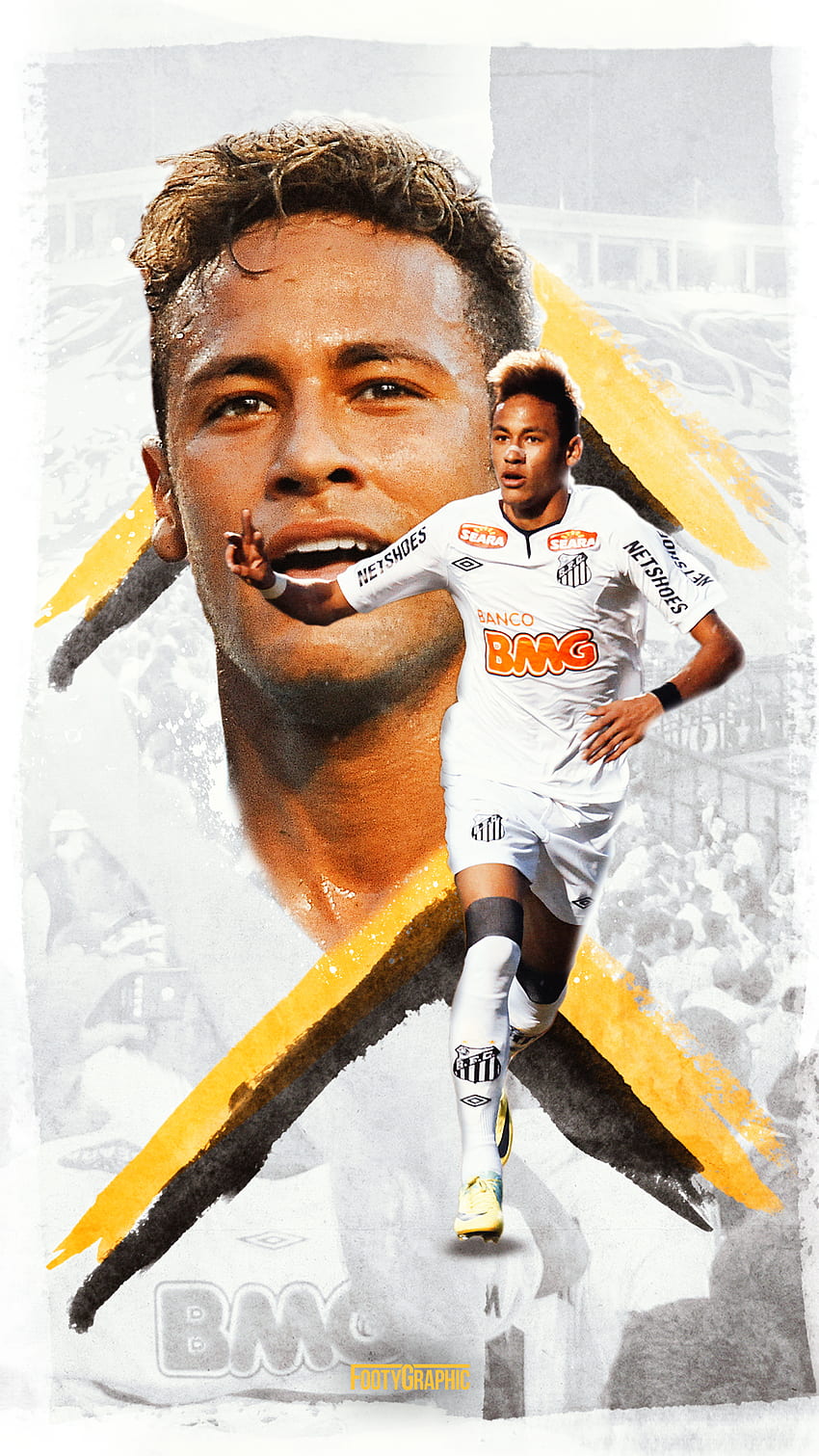 Sports Neymar, Santos FC HD phone wallpaper