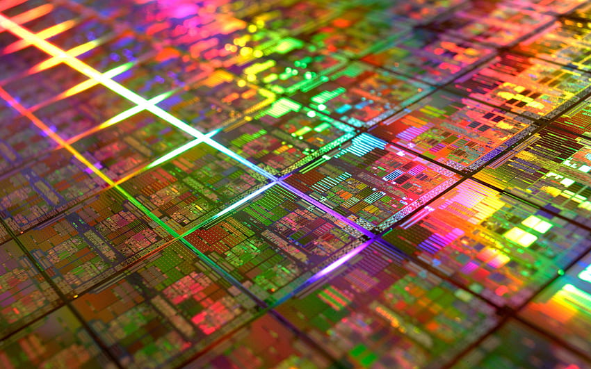 Circuit CPU Chips Laptop Full , , Background et Circuit électrique Fond d'écran HD