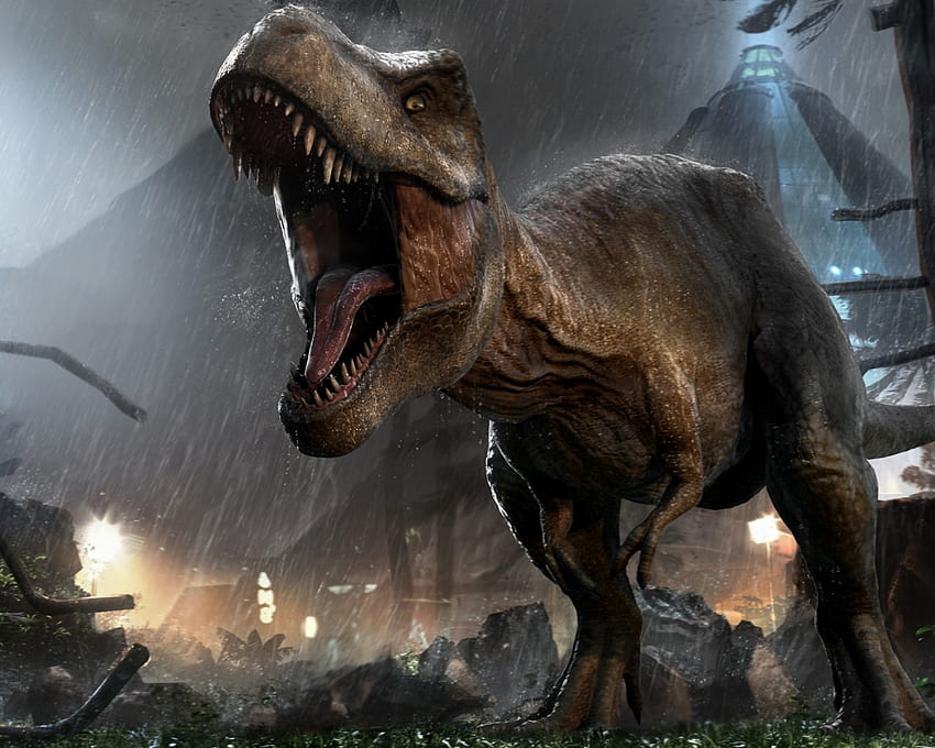 Rugido, Dinosaurio, Jurassic World, Jurassic World Evolution fondo de pantalla