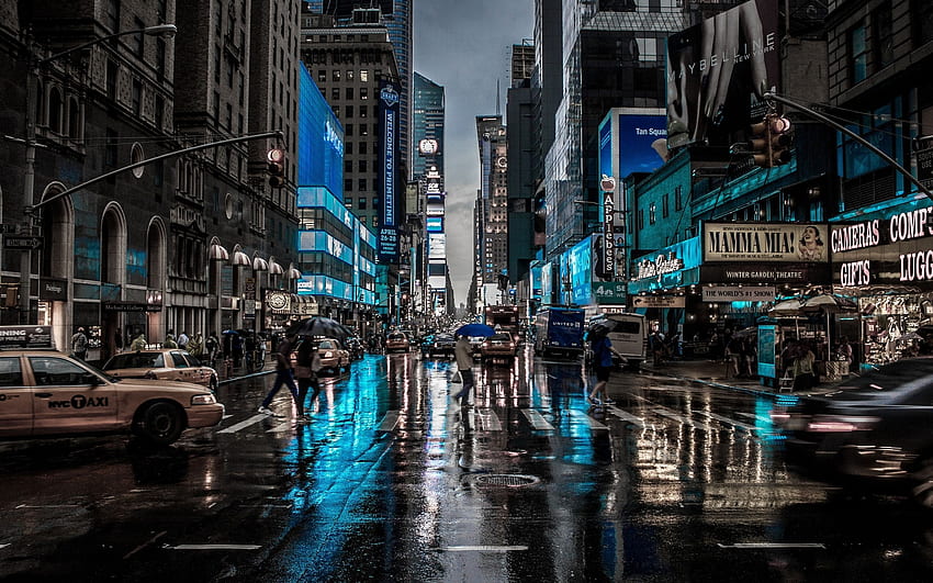 New York City, creative, street, Manhattan, NYC Street HD wallpaper