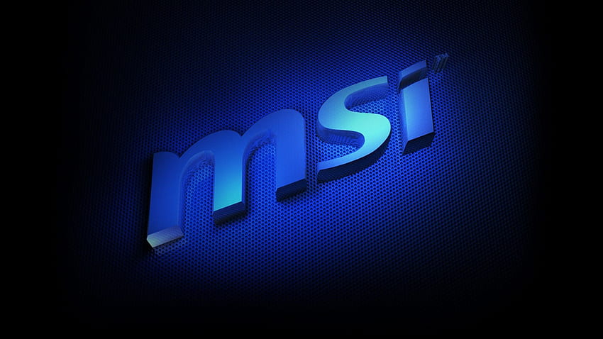 Tekstur Logo MSI U . Walldump - dan U, Biru MSI Wallpaper HD