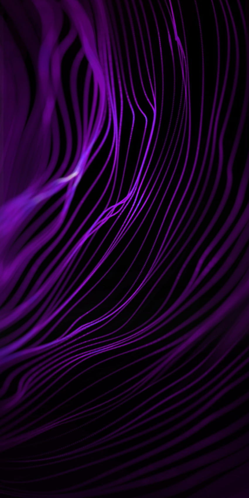 Violet, fond de fleur .at, abstrait AMOLED Fond d'écran de téléphone HD