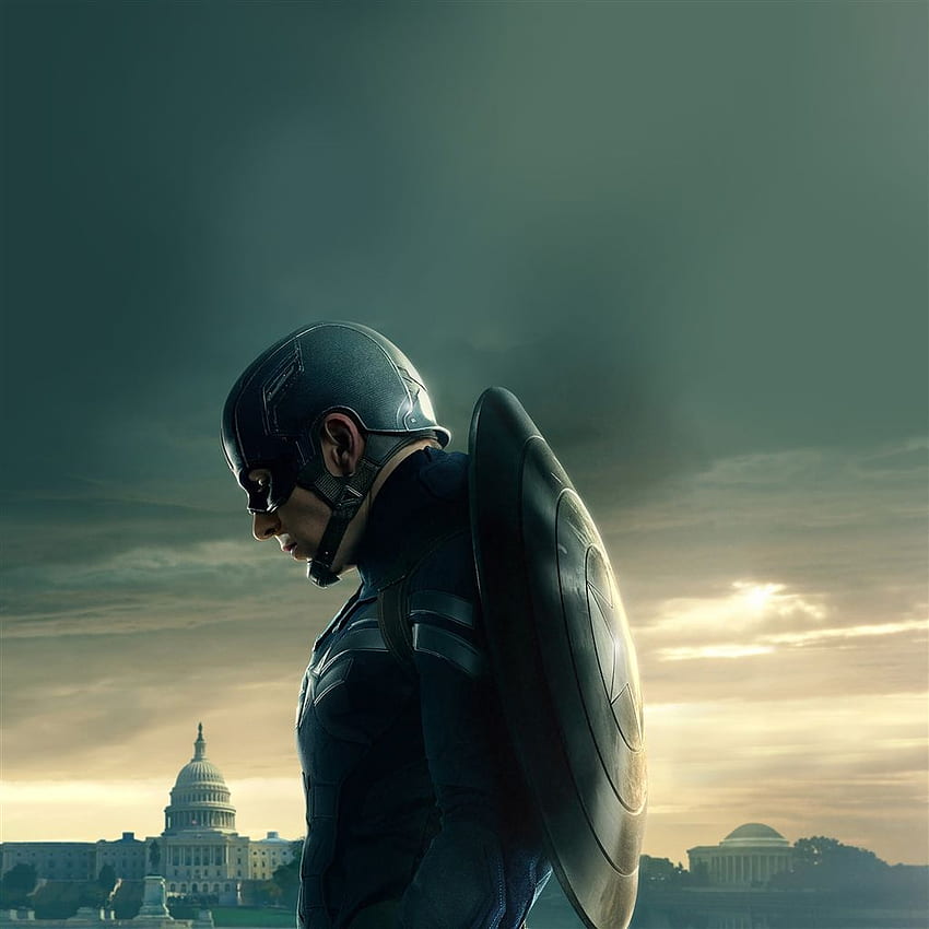 Captain America Sad Hero Film Marvel iPad Air - Ultra HD phone wallpaper