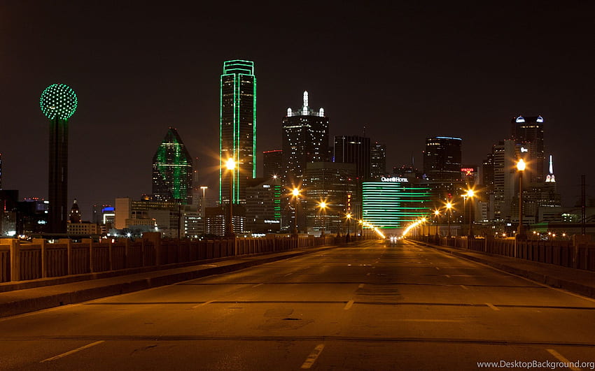 Dallas-Texas-Skyline. Hintergrund HD-Hintergrundbild