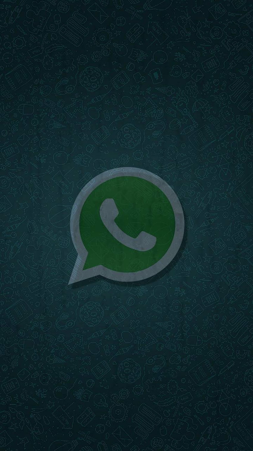 โลโก้ WhatsApp, ไอคอน Whatsapp วอลล์เปเปอร์โทรศัพท์ HD