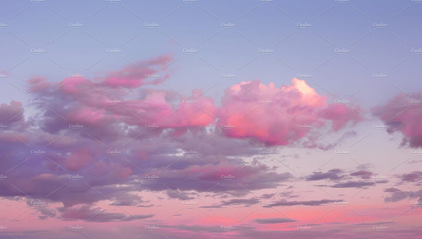 Pink Clouds Sunset - , Pink Clouds Sunset Background on Bat, Pink Sky Sunset HD wallpaper