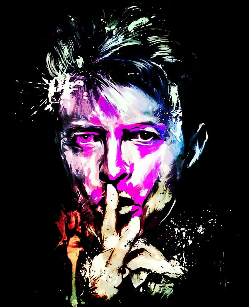 David Bowie Androide, David Bowie Genial fondo de pantalla del teléfono