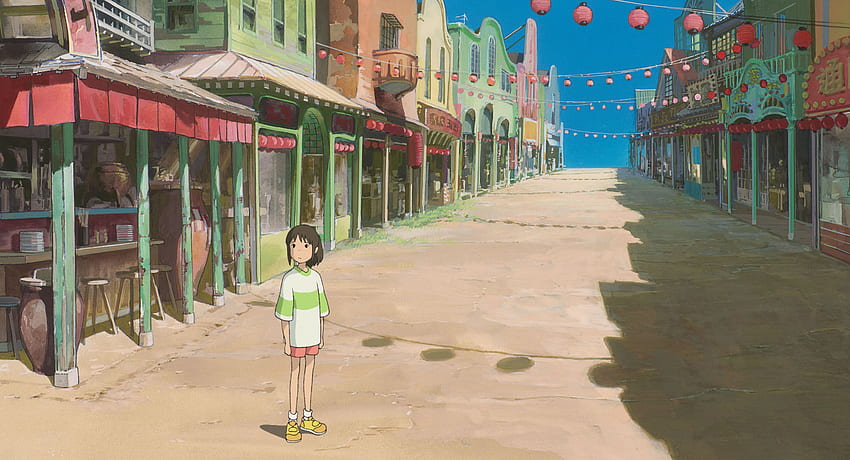 Odwiedź hipnotyzujące japońskie lokalizacje, które zainspirowały studio, scenerię ogrodową Studio Ghibli Tapeta HD