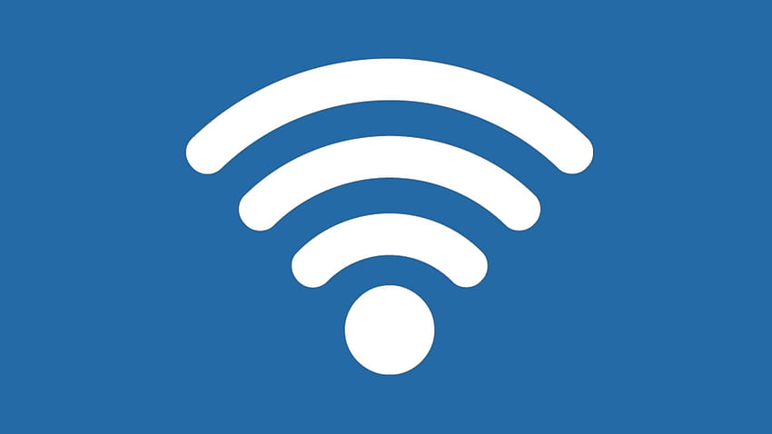 Wi-Fi, Wifi, dispositivo wireless, blu, colore bianco Sfondo HD