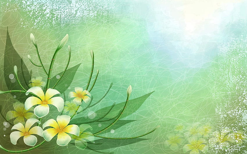 Dans des couleurs claires et gracieuses, une fleur en pleine floraison, c'est une scène assez simple et impressionnante - un paysage naturel. Monde Fond d'écran HD