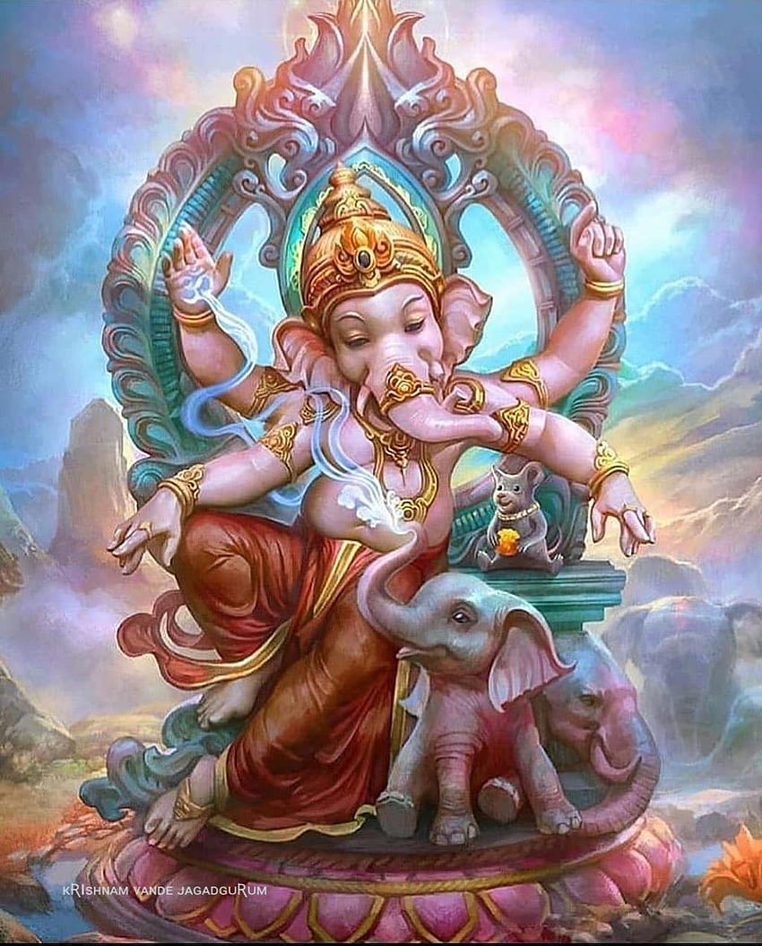 gagasan Ganesha. ganesha, tuan ganesha, shri ganesh, Cool Ganesha wallpaper ponsel HD
