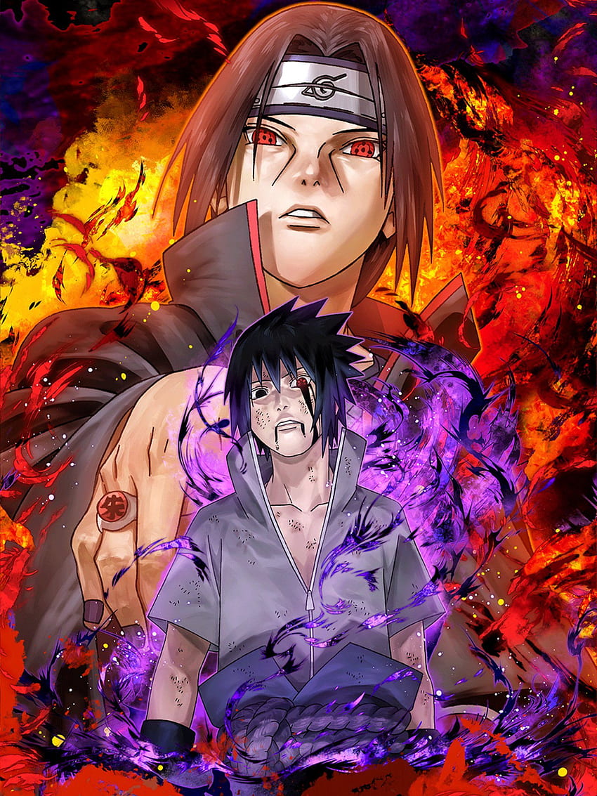 Marc Rodney Malana auf Twitter. Sasuke und Itachi, Sasuke Uchiha Shippuden, Anime Naruto, Itachi Purple HD-Handy-Hintergrundbild
