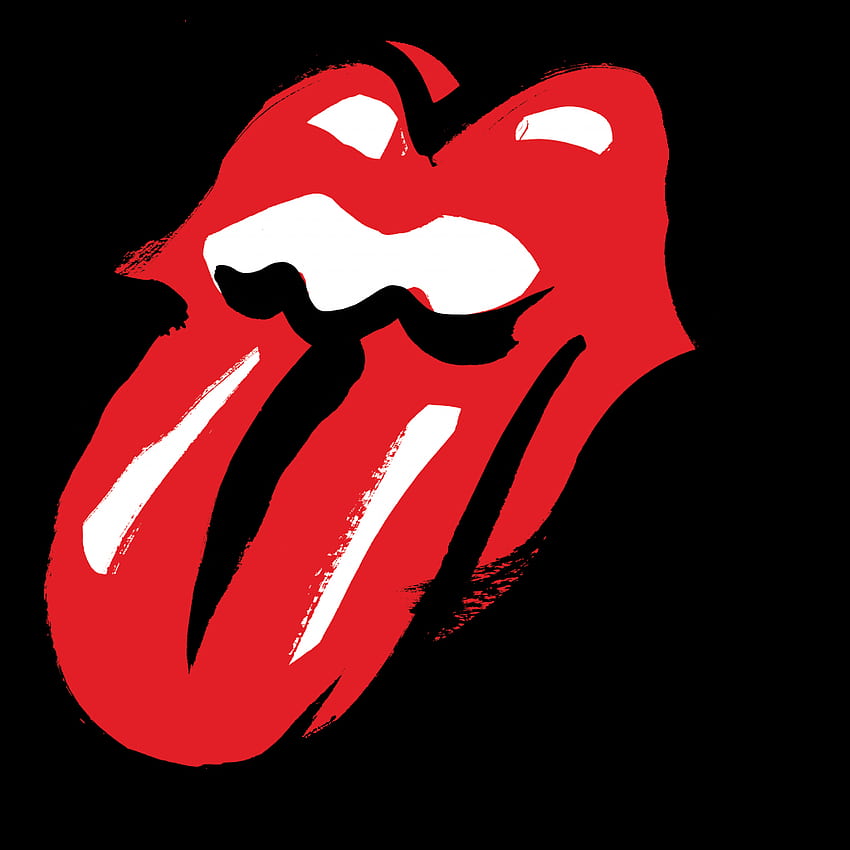 The Rolling Stones Brush Logo Lips Art. Artistas musicales, Artes HD phone wallpaper