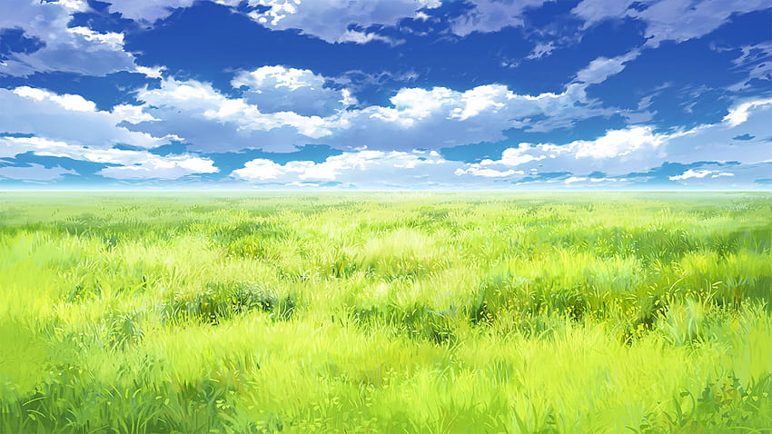 Anime grass scenery HD wallpapers | Pxfuel