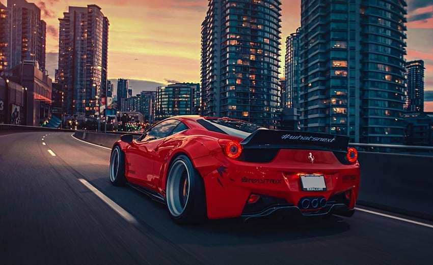 Ferrari, car, wheel, drive HD wallpaper