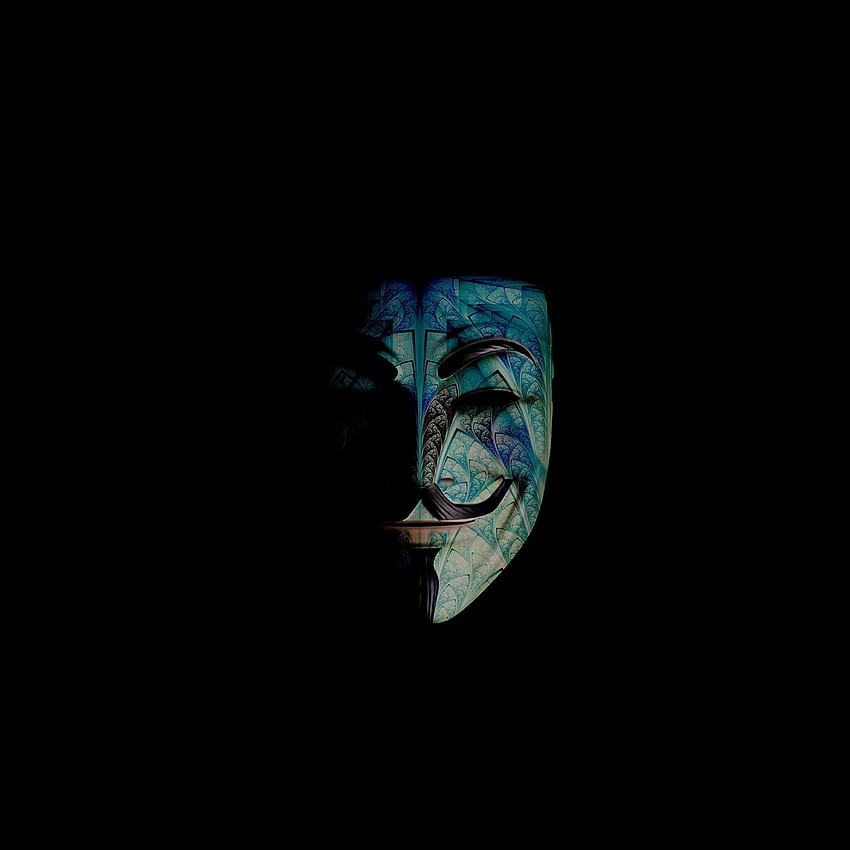 Maska, V jak Vendetta, minimalna Tapeta na telefon HD