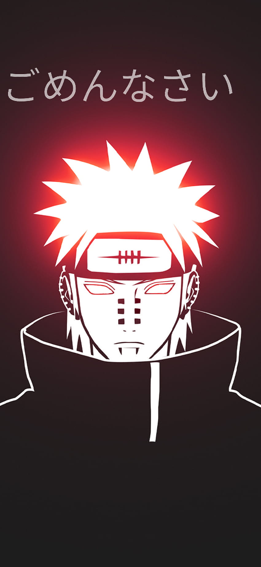 Naruto Pain Minimal Resolution , Anime , , and Background, 1080x2340 นารูโตะ วอลล์เปเปอร์โทรศัพท์ HD