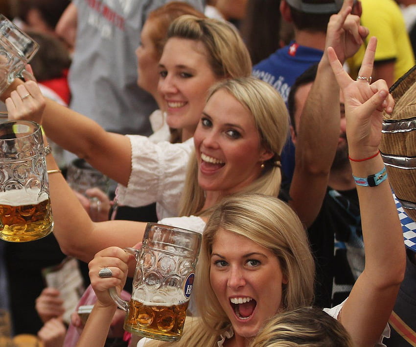 การเดินทางที่คุณต้องทำในชีวิตของคุณ Oktoberfest ดื่มเบียร์ เทศกาลเบียร์ วอลล์เปเปอร์ HD