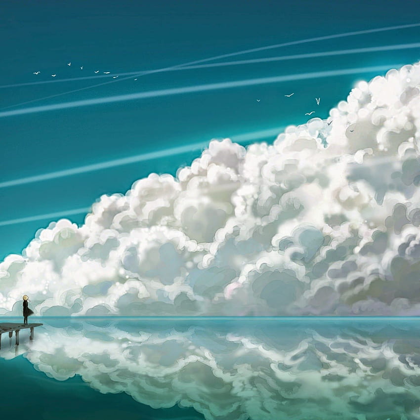 Shake the Kaleidoscope: Sky Clouds - arte del canal de youtube, tamaño fondo de pantalla del teléfono