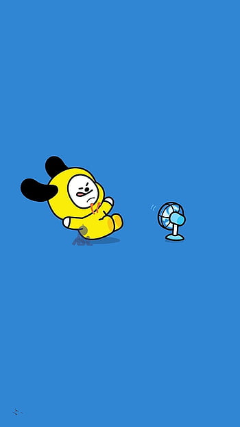 Download BT21 Tata And Chimmy Wallpaper | Wallpapers.com