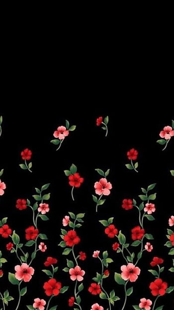 Dark floral iphone background HD wallpapers | Pxfuel