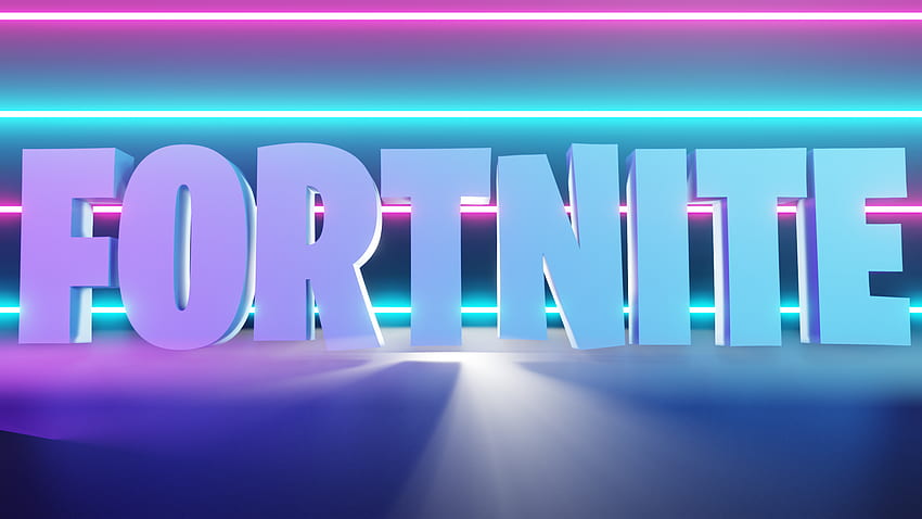 Just the Fortnite Logo - The background I used on my last render ...