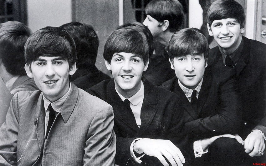 Os Beatles John Lennon George Harrison Ringo Starr Paul McCartney papel de parede HD