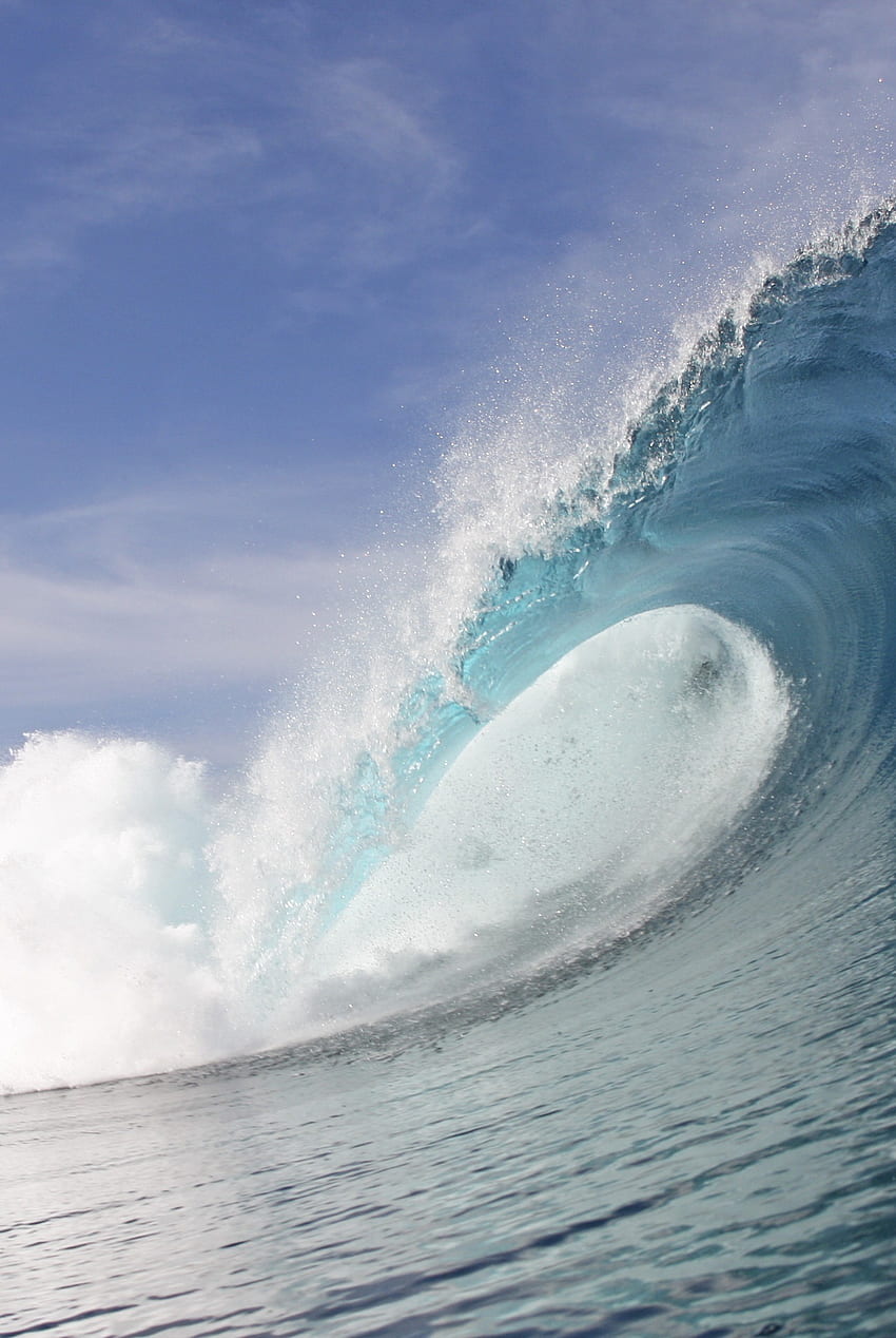 Surfing, Big, Sea Waves, Sea, - Wind Wave - - teahub.io HD phone wallpaper