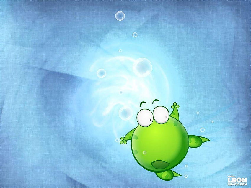 Cartoon Frog, Water Cartoon HD wallpaper