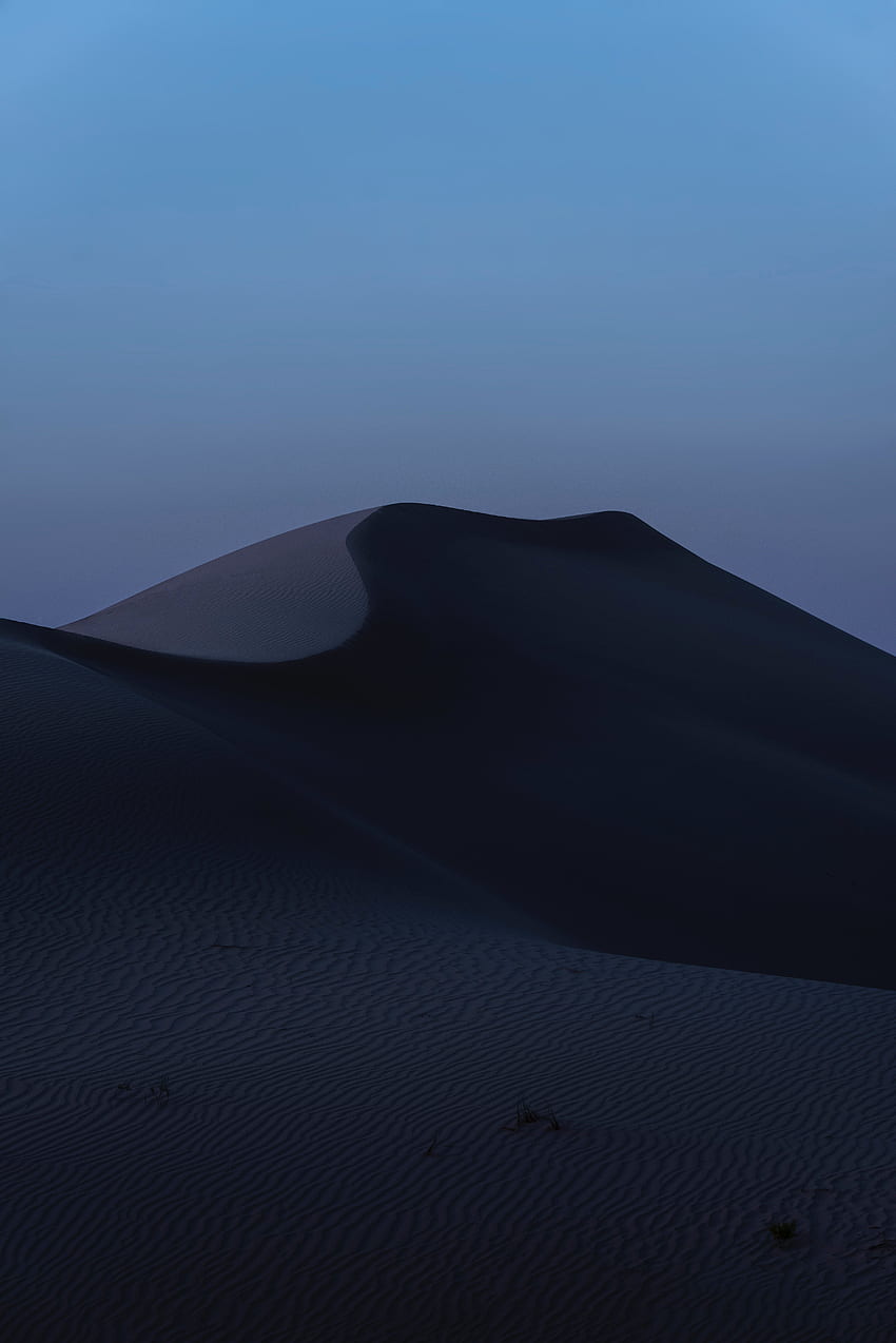 Nature, Sunset, Twilight, Sand, Desert, Relief, Dusk, Dunes, Links HD phone wallpaper