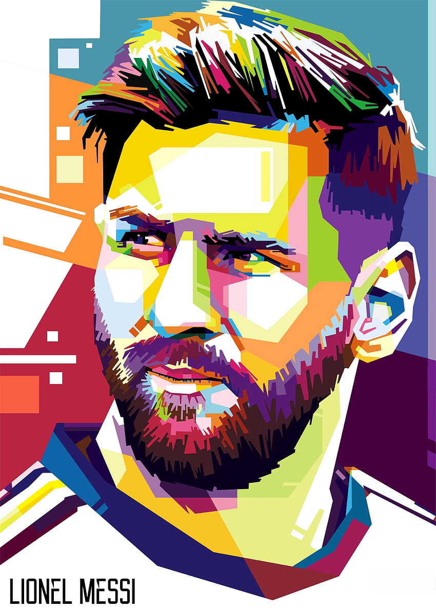 Lionel Messi Poster available on displate! HD phone wallpaper