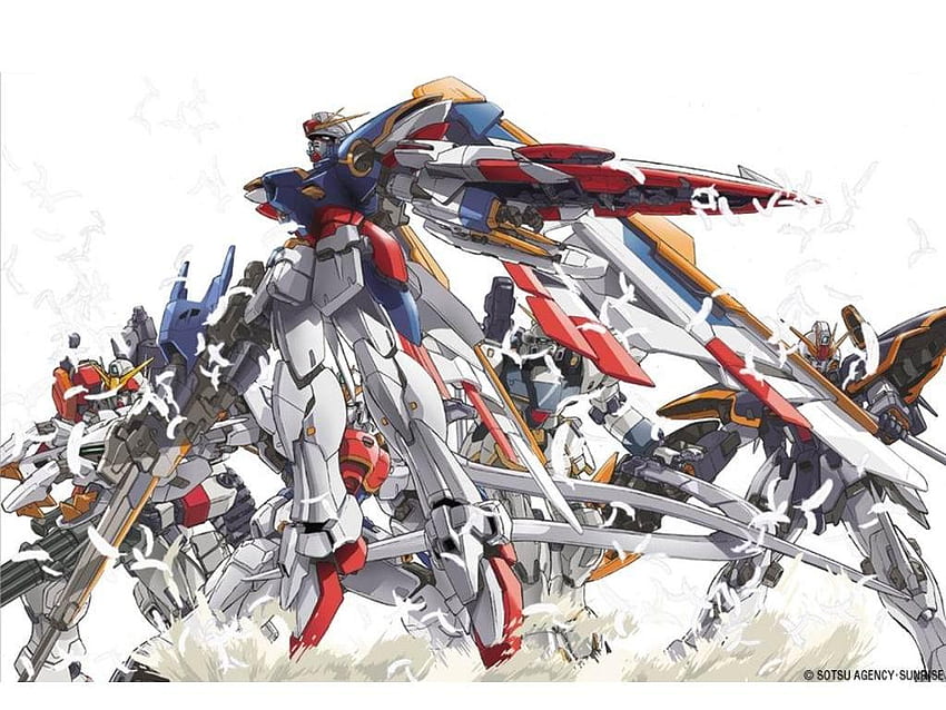 Mobile Suit Gundam Wing , Anime, HQ Mobile Suit Gundam, Gundam Wing Zero Sfondo HD