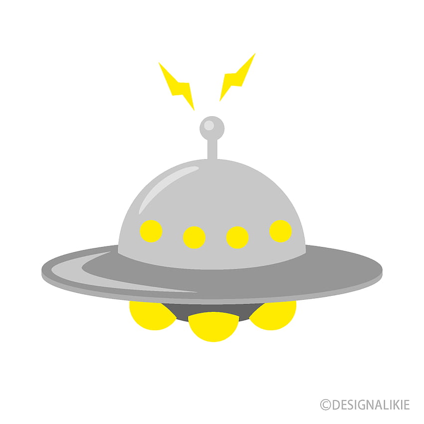 Cute UFO ClipArt PNG ｜Illustoon Sfondo del telefono HD