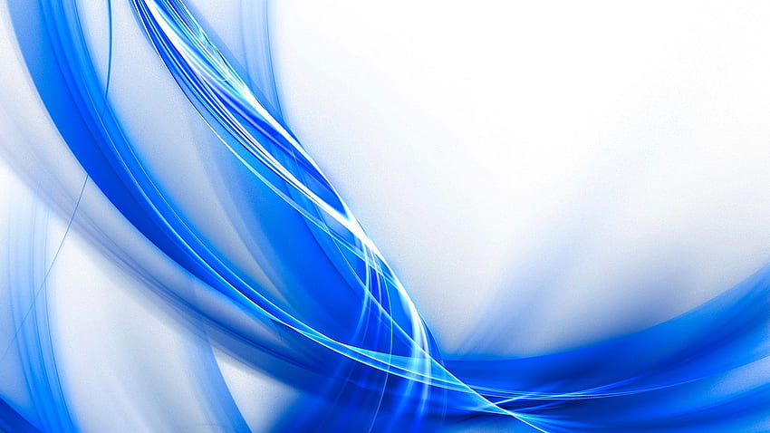 Azul e branco, design azul papel de parede HD