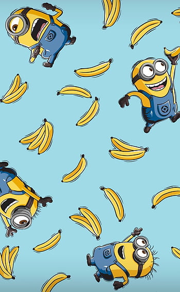 minions wallpaper banana