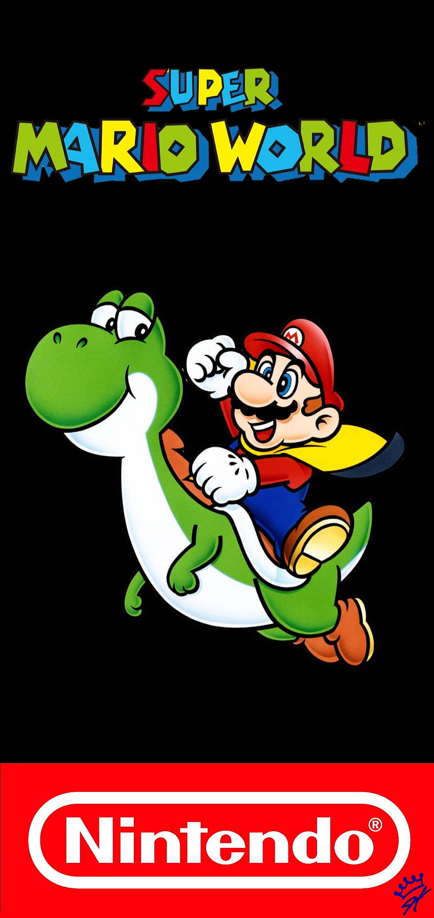 Super Mario World, nintendo, 35. yıl dönümü HD telefon duvar kağıdı