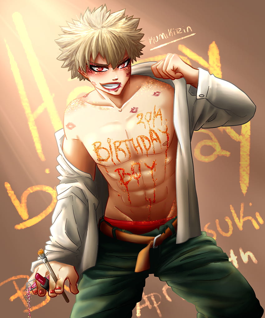 Bakugou Birtay, Cute Bakugo HD phone wallpaper | Pxfuel