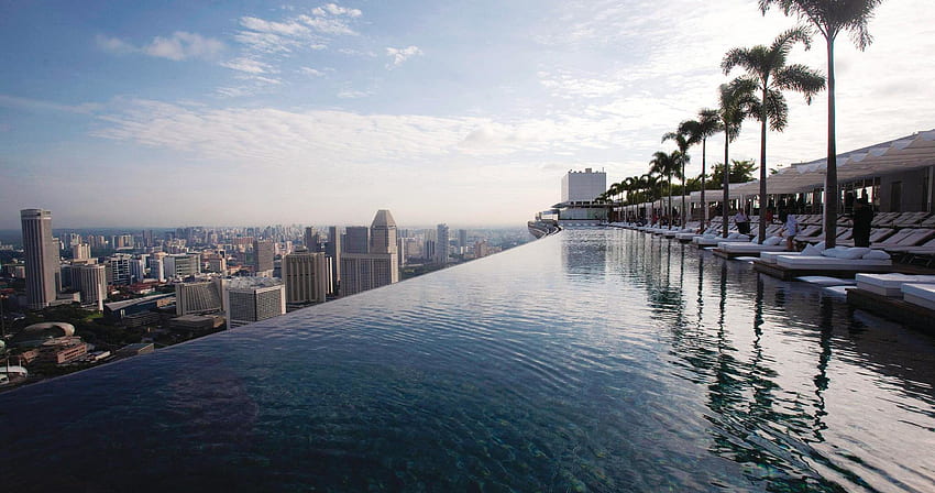 Marina Bay Sands Hotel Singapur Ultra HD-Hintergrundbild
