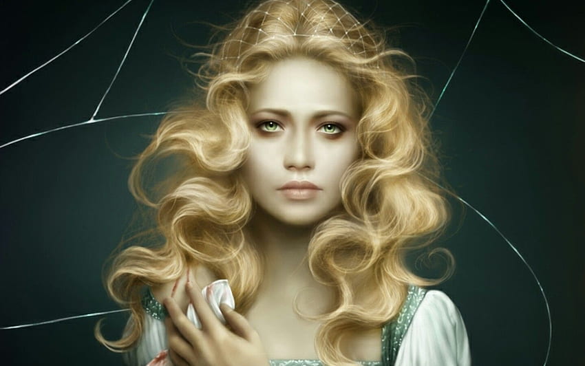 Fantasy Girl Art Blonde Melanie Delon Fantasy Face Girl Hd Wallpaper Pxfuel 