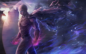 Download Saitama One Punch Man Marvelous Anime Halloween Wallpaper In Many  Resolutions