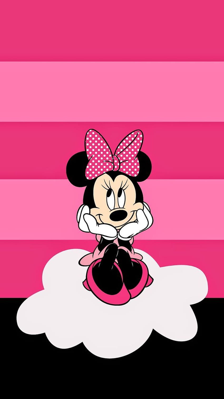 ミニーマウスiphone – Art, Neon Minnie Mouse HD電話の壁紙