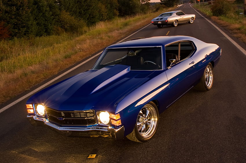 Here's One Big Block Powered Beast Of A 1971 Chevrolet Chevelle, 1971 Chevelle HD wallpaper