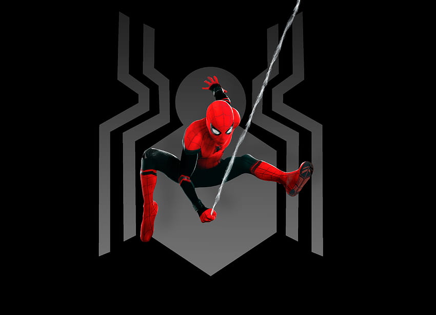Spider-Man: Far From Home, minimal, Kunst, 2019 HD-Hintergrundbild