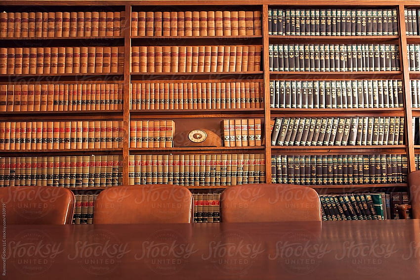 Raymond Forbes'tan Vintage Hukuk Bürosu Kitapları - Ofis, Hukuk - Stocksy United HD duvar kağıdı